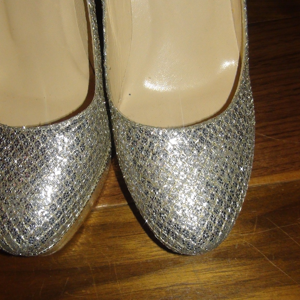 $795 Jimmy Choo 'Alex' Platform Pump Size 38 7.5 8 - Picture 4 of 8